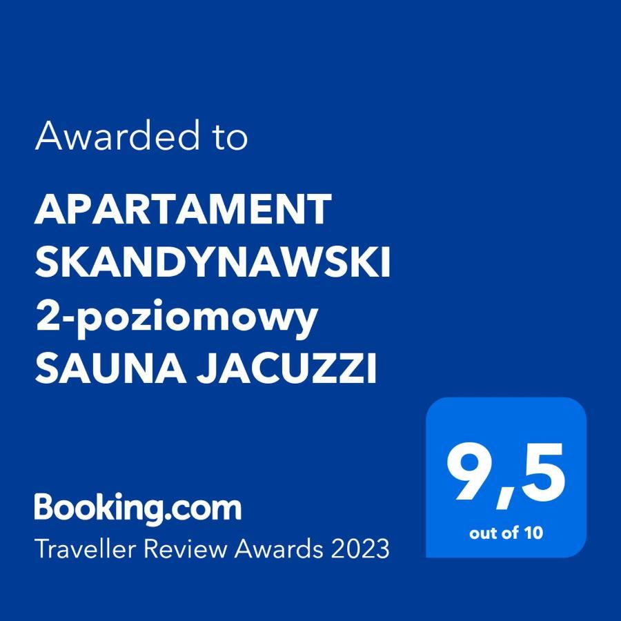 Apartament Skandynawski 2-Poziomowy Sauna Jacuzzi 슈차이르크 외부 사진